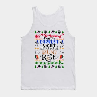 Christmas Theatre Sweater. Tank Top